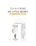 My little secret pompom plug - blanc