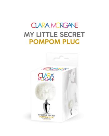My little secret pompom plug - blanc