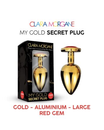 My Gold Secret Plug - Rouge