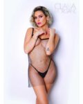 Le numéro 1 Strass robe Clara Morgane - Noir