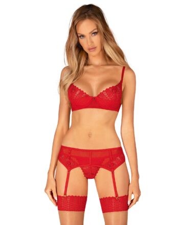 Ingridia ensemble 3 pièces - Rouge