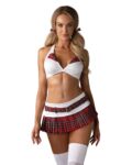 Schooly Costume - Rouge et Blanc