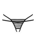 Lune Bellis string ouvert - Noir