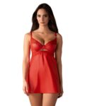 Aliosa nuisette et string - Rouges