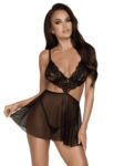 French Kiss 242 babydoll - noire