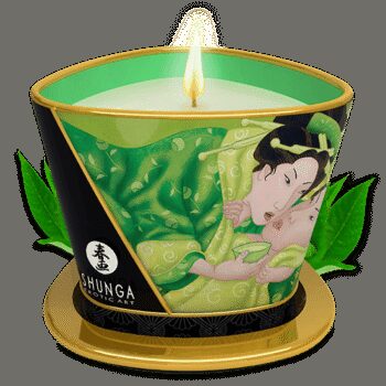 Bougie de massage lueur et caresses - Zenitude Thé vert exotique