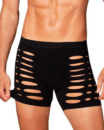 M104 Boxer short Homme noir