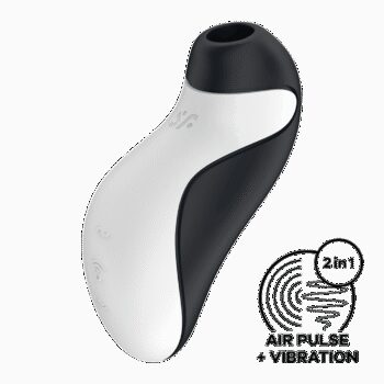 Orca stimulateur clitoridien et vibromasseur - Noir Satisfyer