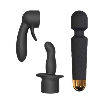 Vibromasseur Kit Wanderful - Noir