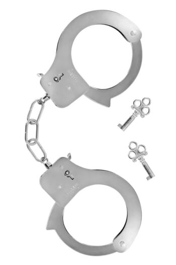 Menottes pour poignets en métal Fetish Tentation