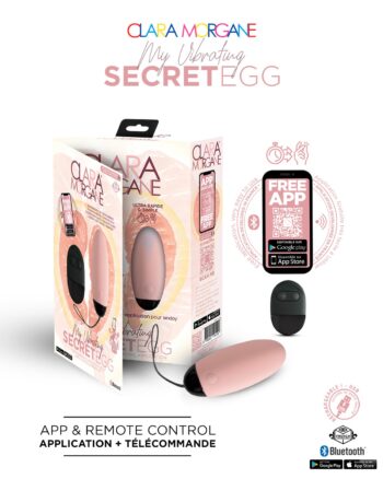 My vibrating secret egg - Rose