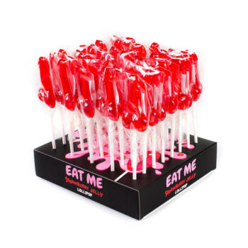 PRÉSENTOIR SUCETTE PÉNIS FRAISE