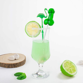 SUCETTE PÉNIS MOJITO AVEC ALCOOL
