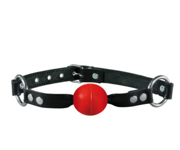 Baillon boule Noir boule rouge