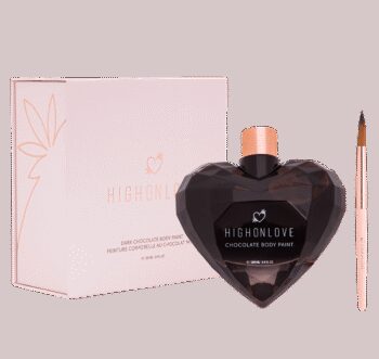 Peinture corporelle végétalienne au chocolat noir - 100 ml