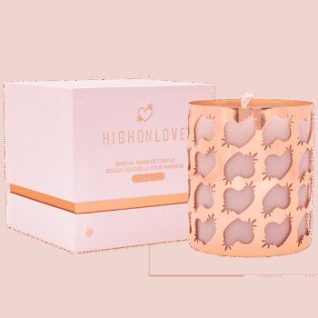 Bougie de massage à l'huile de graines de Chanvre - 250 ml