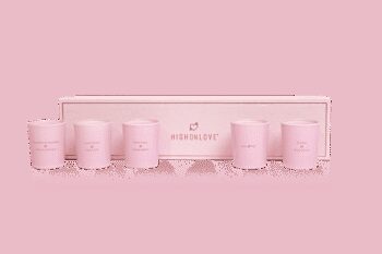 Collection de minis bougies pour massage