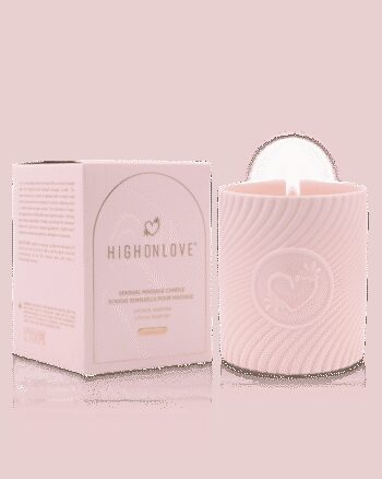 Bougie de massage Rose 220 ml - Martini au litchi