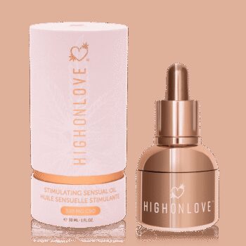 Huile sensuelle stimulante avec 300 mg de CBD 30 ml