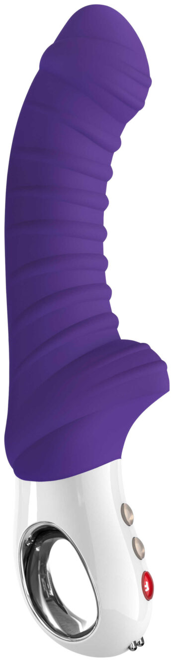 Tiger - Vibromasseur strié - Violet