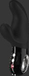 Miss Bi - Vibromasseur rabbit puissant - Noir