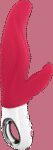 Lady bi - Vibromasseur Rabbit - Rouge indien