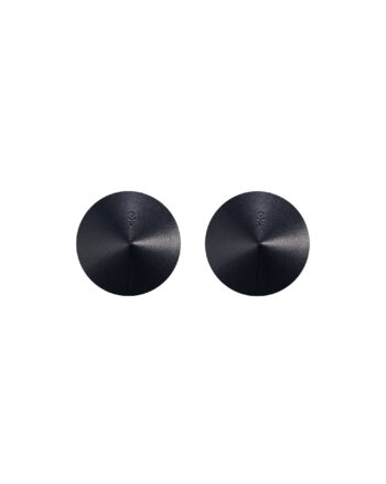 Sublimie paire de cache-tétons noirs PREMIUM