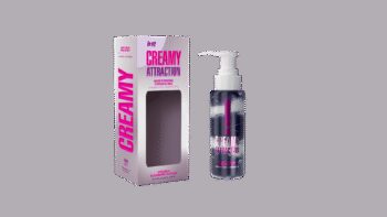 Creamy attraction - Crème et gel de massage embrassable à la mûre